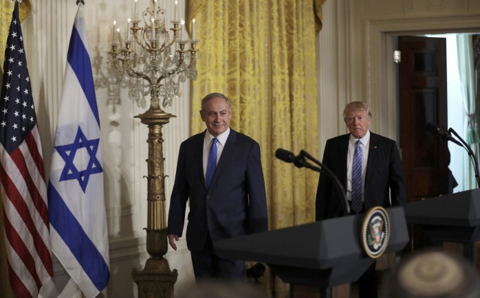 الرئيس الأميركي دونالد ترمب ورئيس الوزراء الإسرائيلي بنيامين نتنياهو
